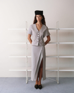 Юбка с разрезом