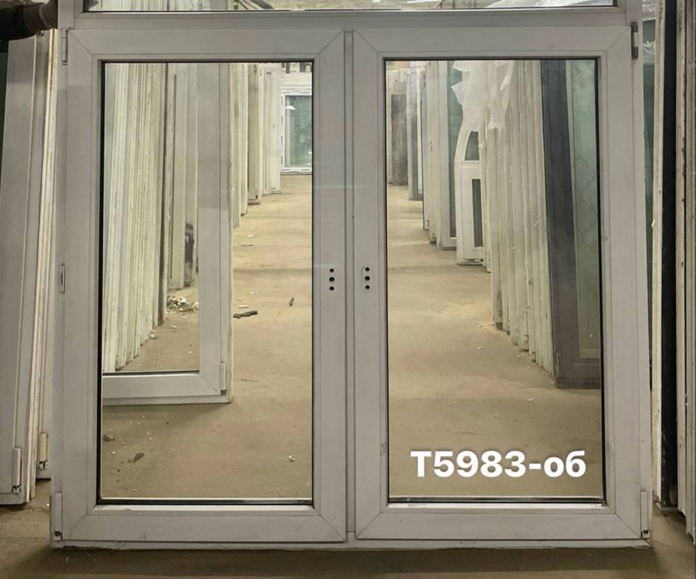 Окно Пластиковое Б/У 130(в) х 145(ш)