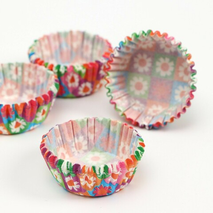 Форма для выпечки "Ромашки", 3,5 х 2 см 50шт