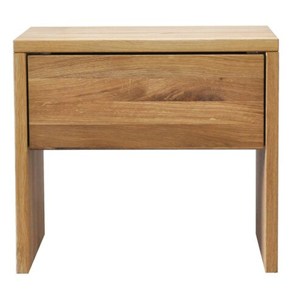 Тумба прикроватная BE из натурального дерева, дуб