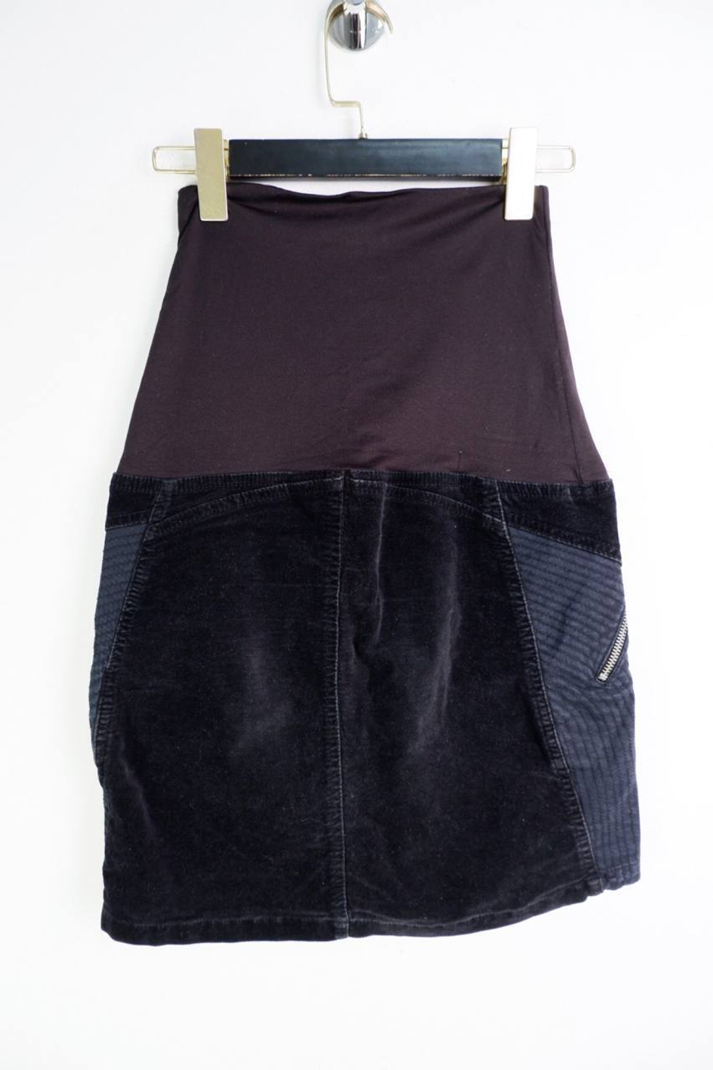 Юбка Queen mum для будущих мам, маркировка 34, визуально 40 размер