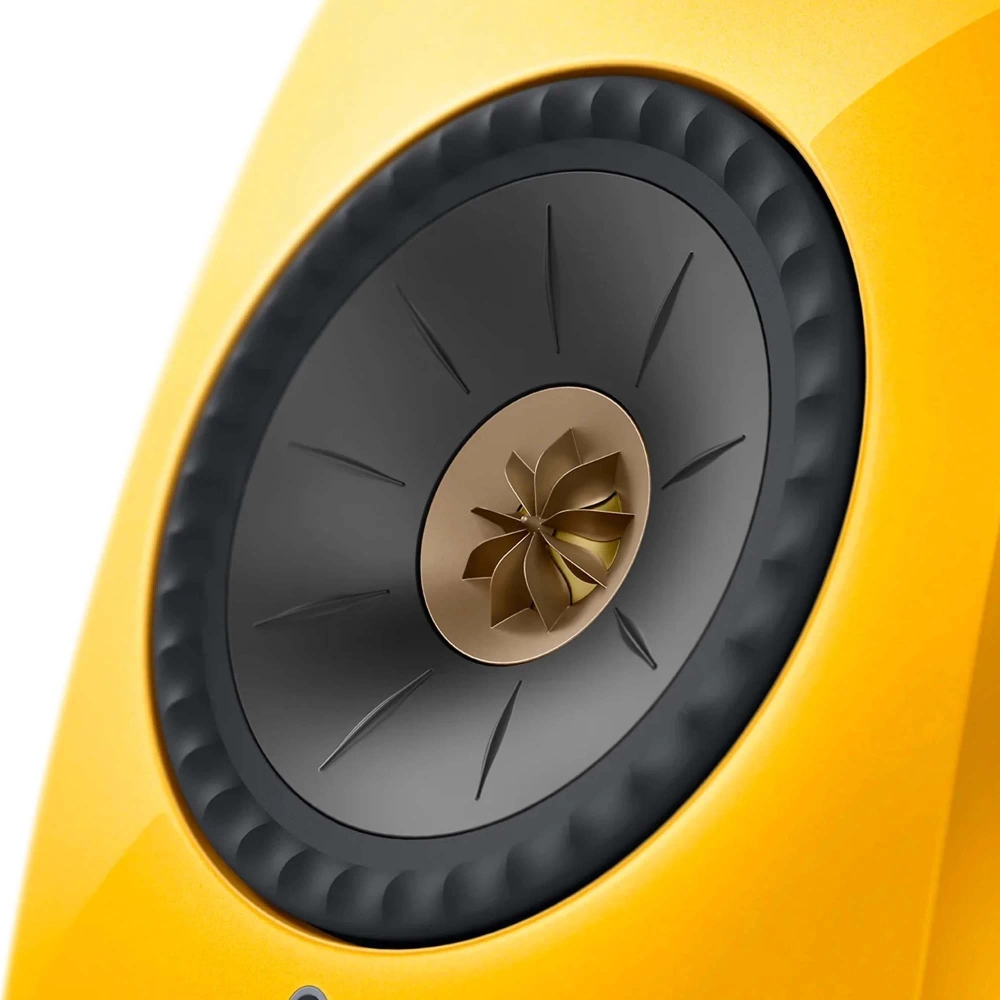 KEF LSX II Solaris Yellow активная беспроводная полочная акустическая система (пара)