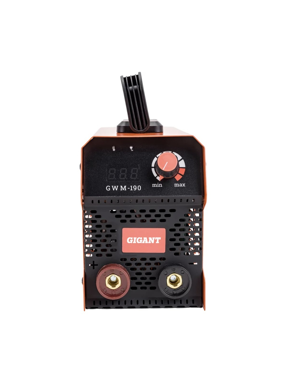 Инверторный сварочный аппарат (190 А; дисплей; кабель 2.5+1.5 м) Gigant GWM-190