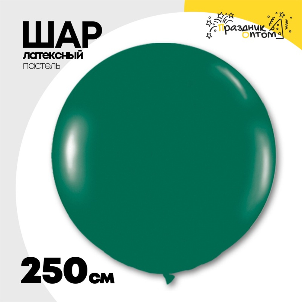 Шар латексный Пастель 250 см (Зеленый)