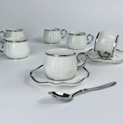 Lenardi 181-230 Кофейный набор 12пр.110мл в под.уп.(х12)Фарфор