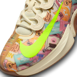 Женские Кроссовки теннисные Nike Court Air Zoom GP Turbo Osaka - coconut milk/volt/gum lighi btown/sesame