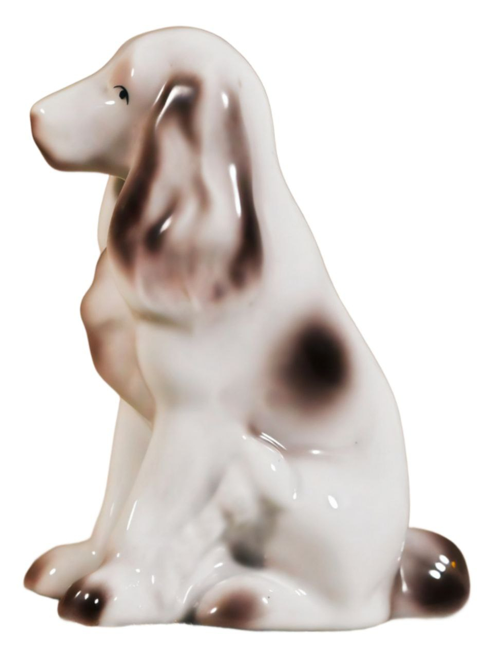 Фарфоровая статуэтка "Спаниель" Hollóháza