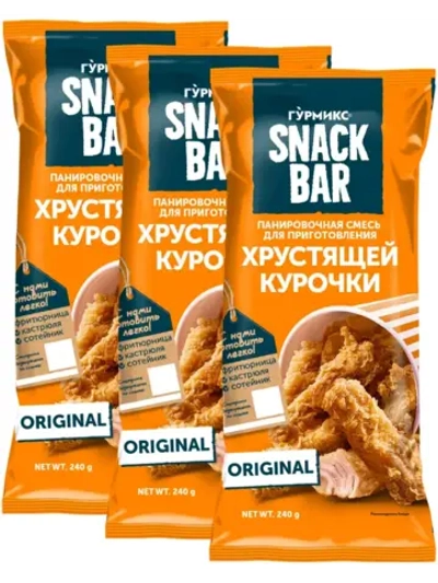 Панировочная смесь для хрустящей курочки 240 г * 3 шт