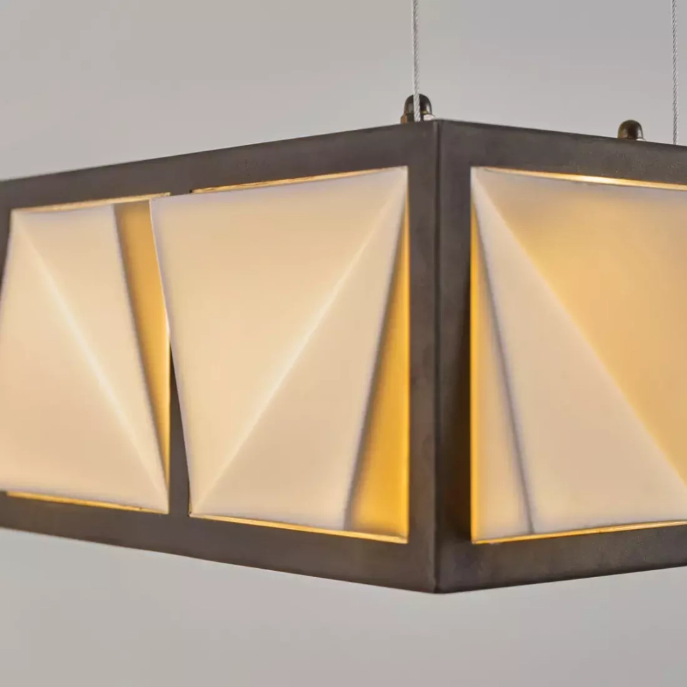 Подвесной светильник Davey Lighting Tiled Diner Pendant, арт. DP7633/BR/WE/NM