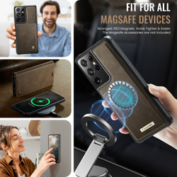 Чехол-кошелек CaseMe 2 in 1 MagSafe Samsung Galaxy S21 Ultra