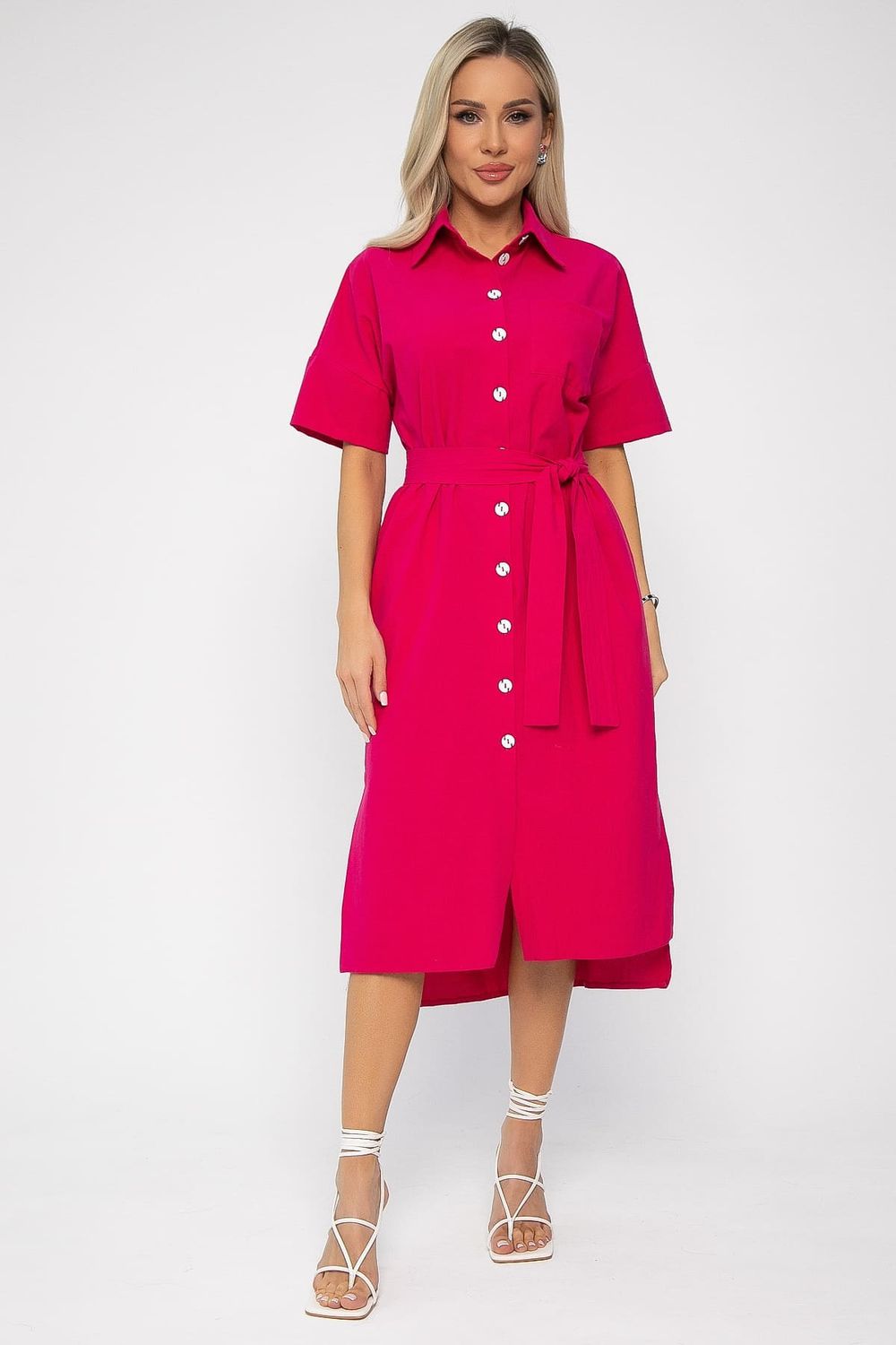 Платье Фруктовый коктейль (фуксия) П13589-18М LT Collection