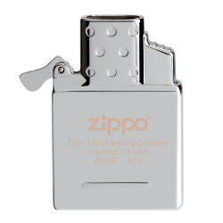 Газовый вставной блок для широкой зажигалки Zippo, двойное пламя, нержавеющая сталь (65827)