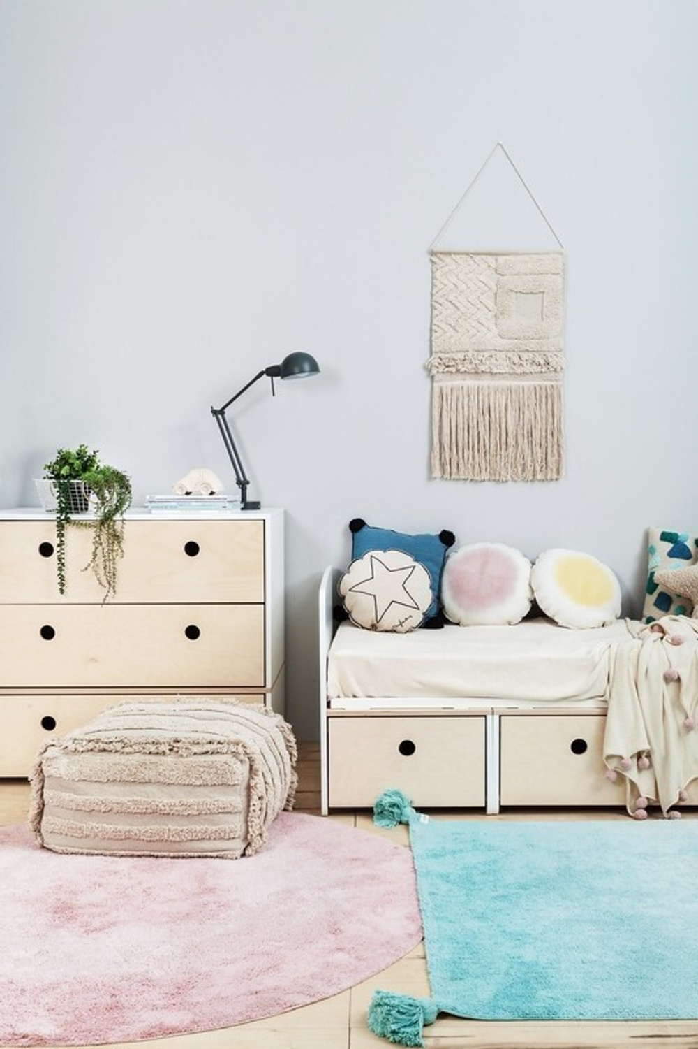 Пуф Lorena Canals Air Natural (54 x 54 x 27 см)