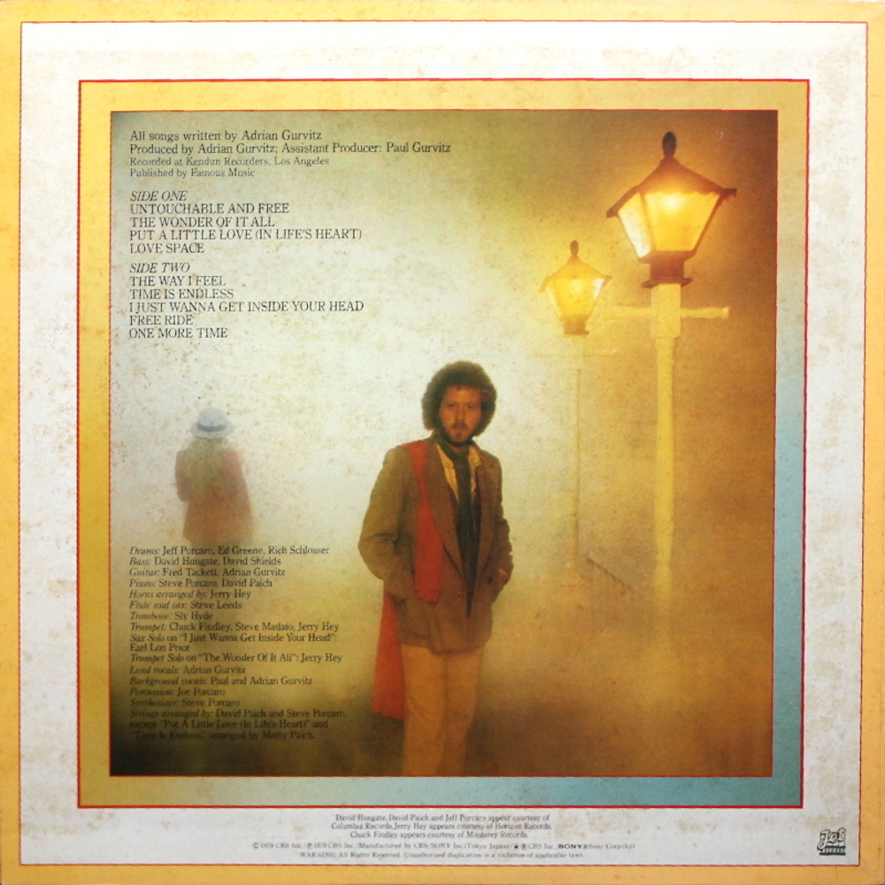 Adrian Gurvitz / Sweet Vendetta (LP)