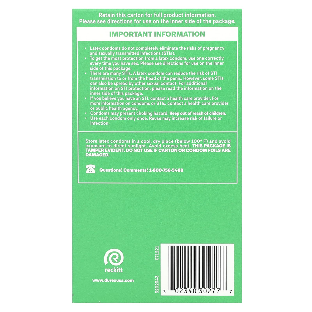 Durex, тропический аромат, плотное прилегание, 12 латексных презервативов