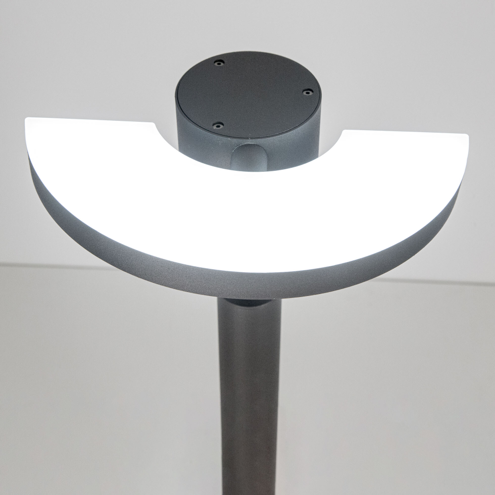 Citilux GARDA CLU03B1 LED Уличный парковый светильник поворотный Графит