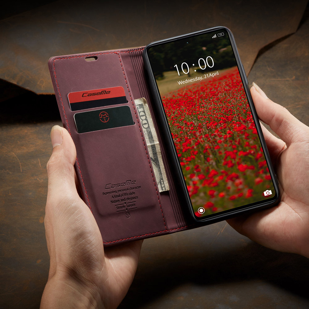 Чехол-книжка CaseMe Matte Poco X5 5G