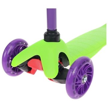 Самокат graffiti, колеса световые PU