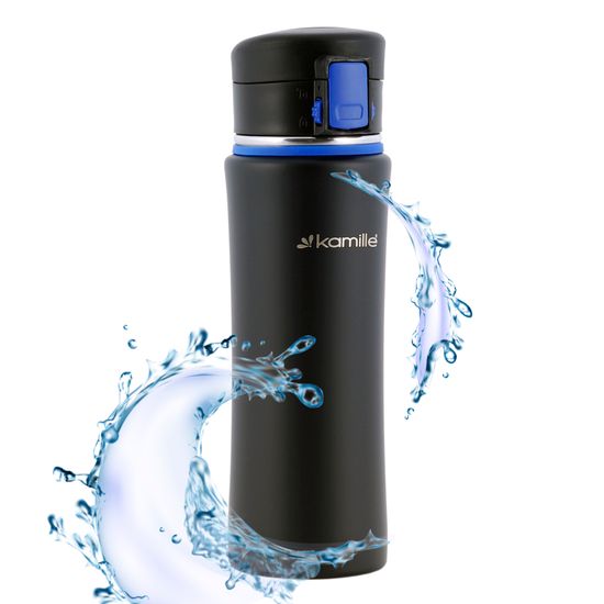 Термос-бутылка 500 мл из нержавеющей стали Kamille KM-2066