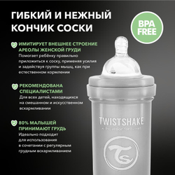 Антиколиковая бутылочка Twistshake для кормления 260 мл_2