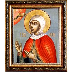 София Египетская мученица. Икона на холсте.