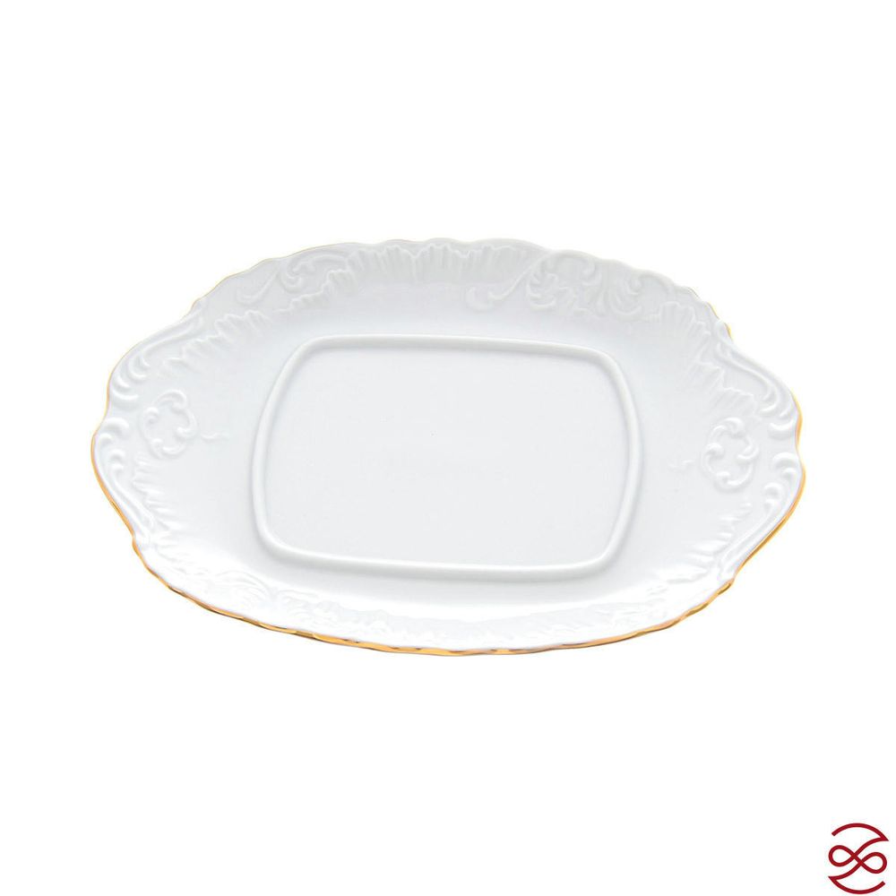 Столовый набор Repas Rococo с золот.полос.(25 предметов на 6 персон)