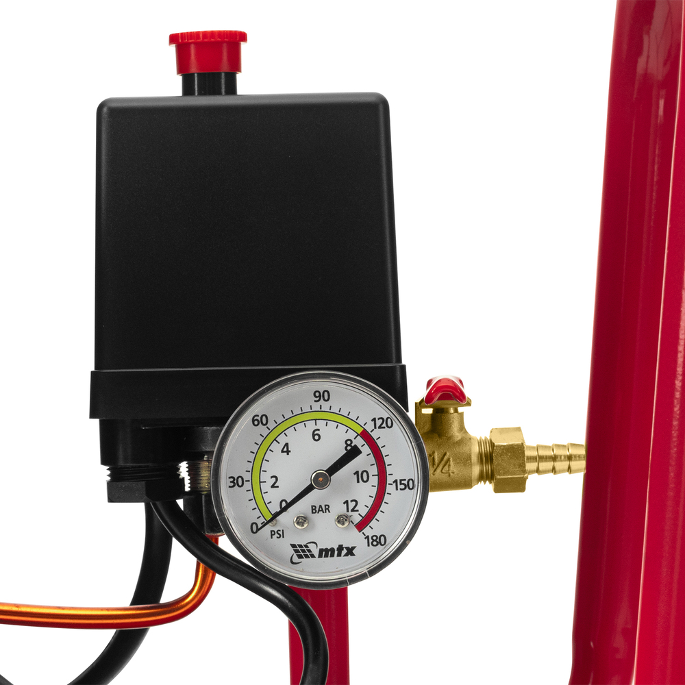 Компрессор безмасляный малошумный SPC 1500/24, 1500 Вт, ресивер 24 л, 260 л/мин// MTX