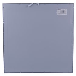 ULP-6060-42W-NW EFFECTIVE SILVER Светильник светодиодный потолочный встраиваемый. Белый свет 4000K. Корпус серебристый. В комплекте с и-п. ТМ Uniel.