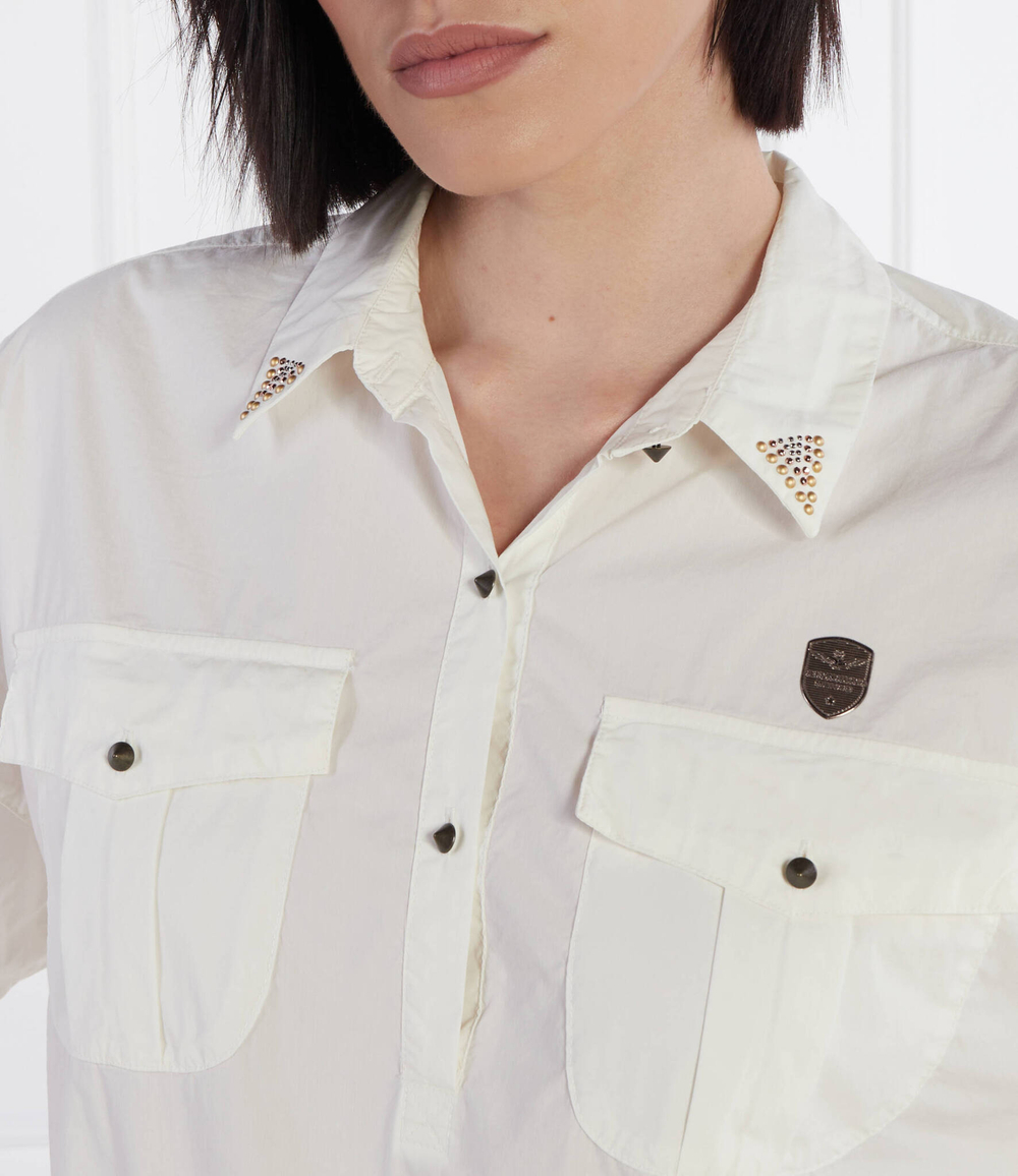 Рубашка Aeronautica Militare - экрю(CA1251DCT3274)