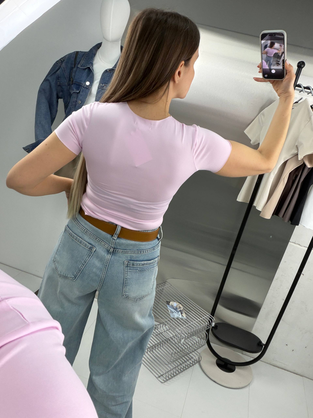 Футболка женская арт. 016 цвет "розовый"