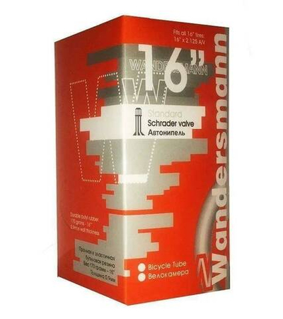 Камера велосипедная 16х1.75-2.125 прямой ниппель