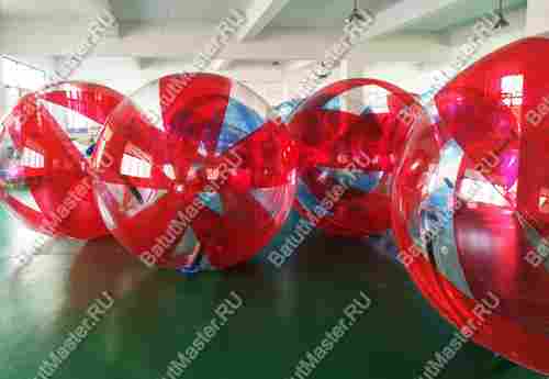 Аттракцион Водный шар ПВХ «Малина» 1,5*1,5*1,5 м