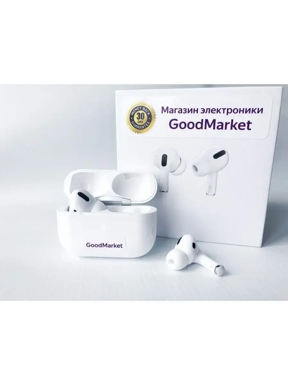 Беспроводные наушники Pods Pro + чехол AirPods Pro
