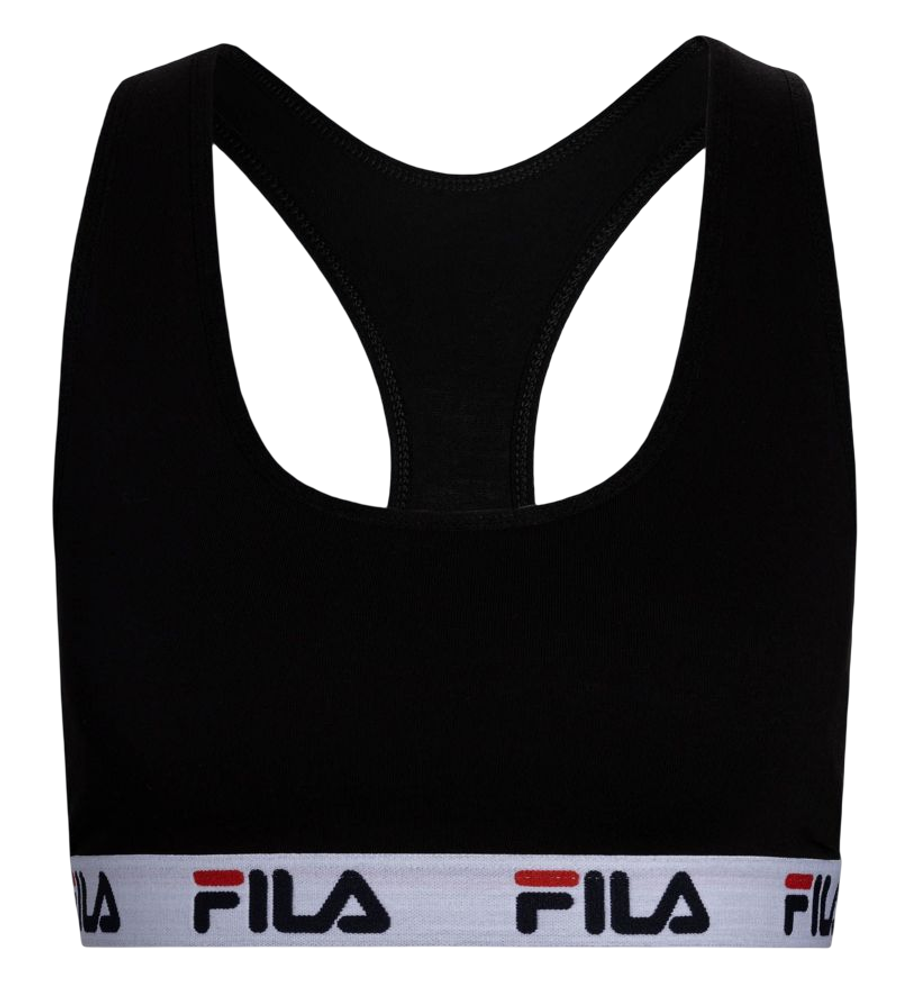 Топ для девочки теннисный Fila Girl Bra 1P - black