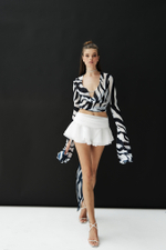 Юбка из органзы