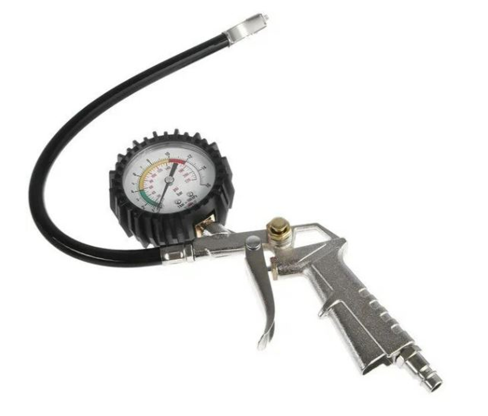 Пистолет для подкачки колес (с манометром до 16атм) M5 (М0300)