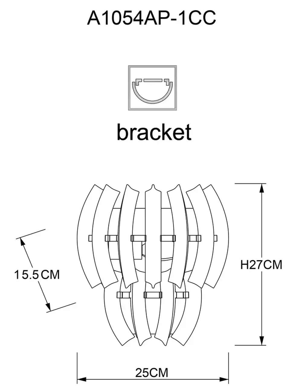 Настенный светильник Arte Lamp