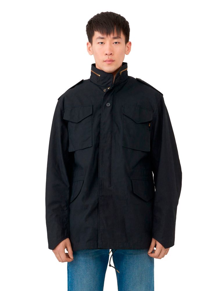 Куртка Alpha Industries M-65 Black (черная)