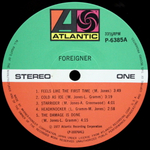 Foreigner / Foreigner (LP)