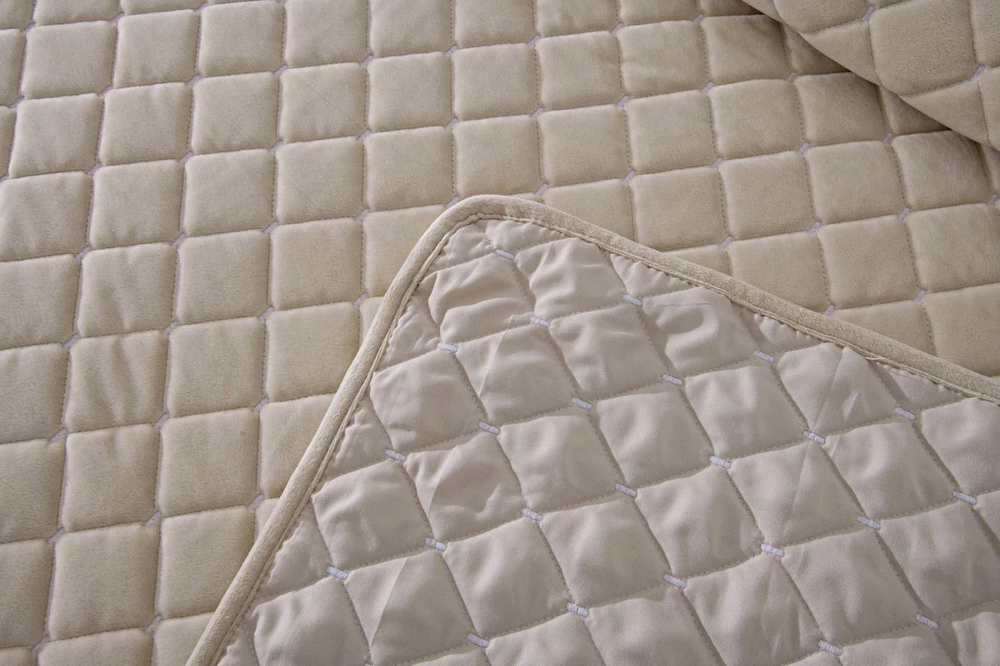 Покрывало 240х260 и 2 наволочки 50х70 Sofi De MarkO Натаниэль Крем