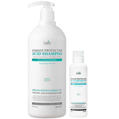 Шампунь восстанавливающий с коллагеном и аргановым маслом Lador Damage Protector Acid Shampoo 150 мл