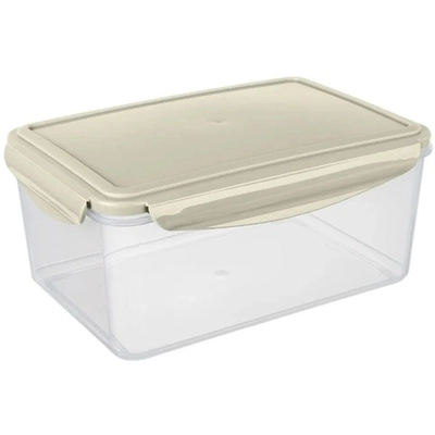 Контейнер для продуктов 2,5л «Smart lock» прямоугольный светло-серый 431181930