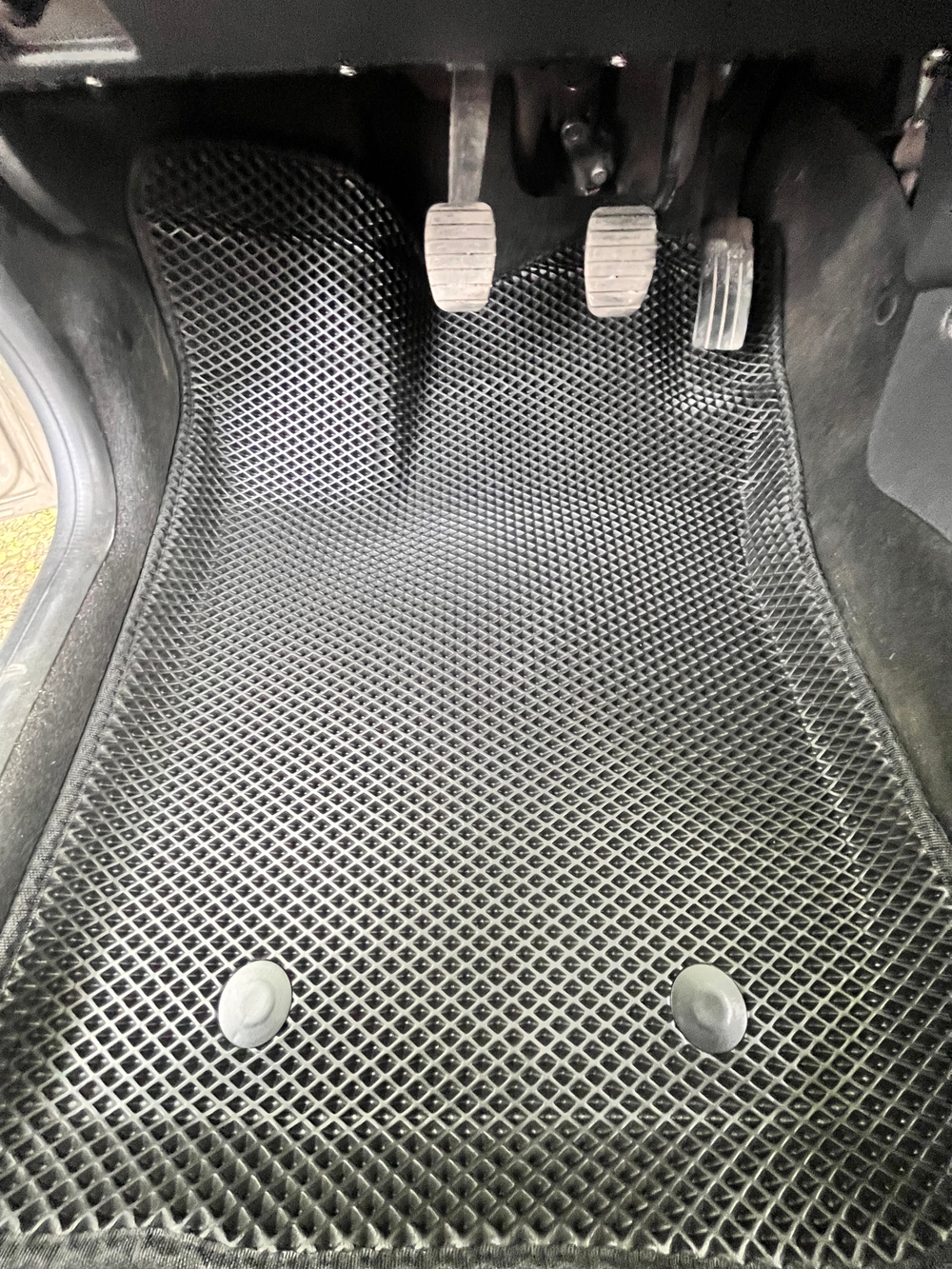 Коврики Eva с 3D бортами на Renault Logan I