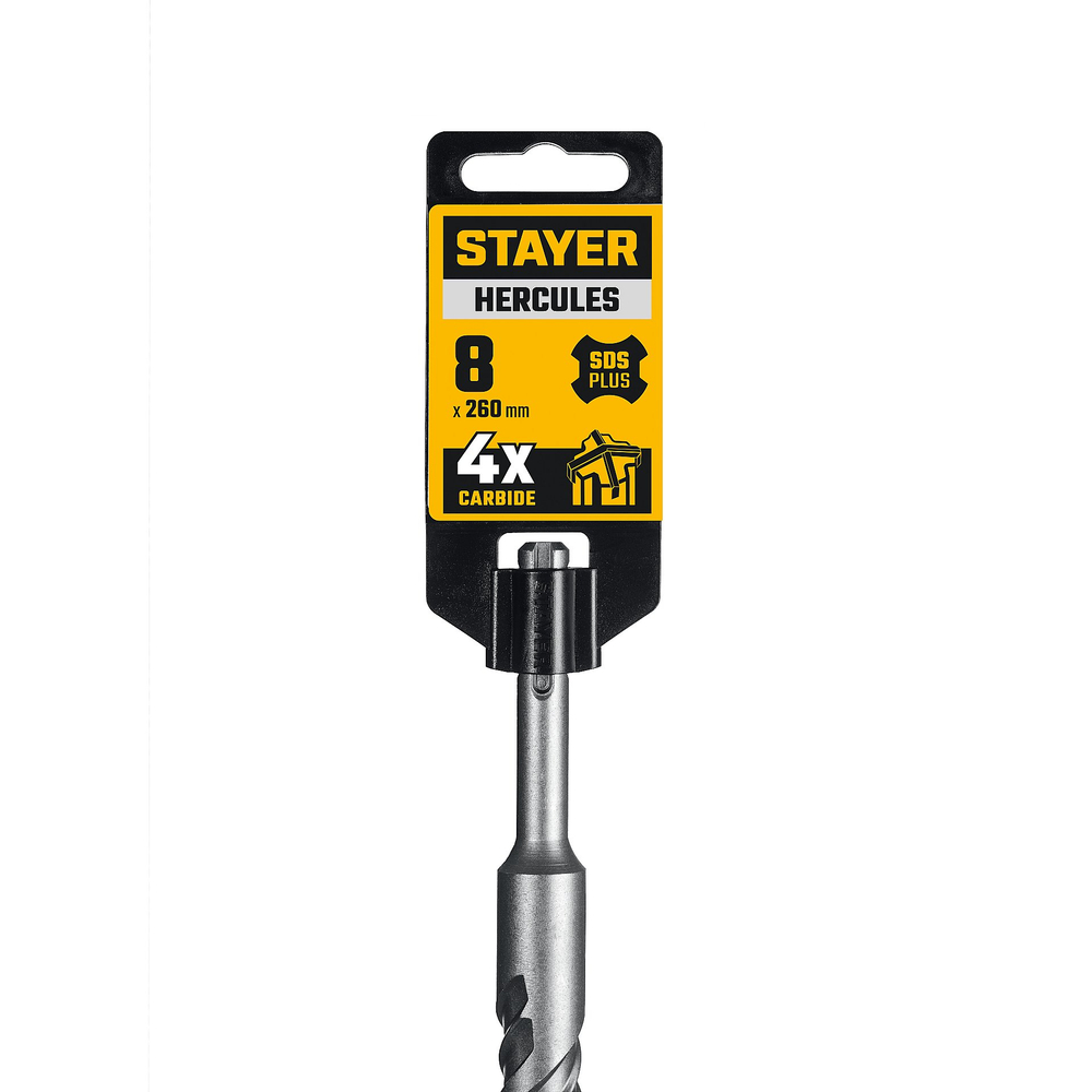 STAYER HERCULES-4Х 8x260 мм, SDS-plus бур (29290-260-08)