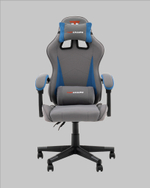 Кресло спортивное TopChairs Phantom серо-голубой
