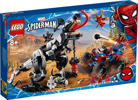 Lego Spiderman Venomosaurus Ambush