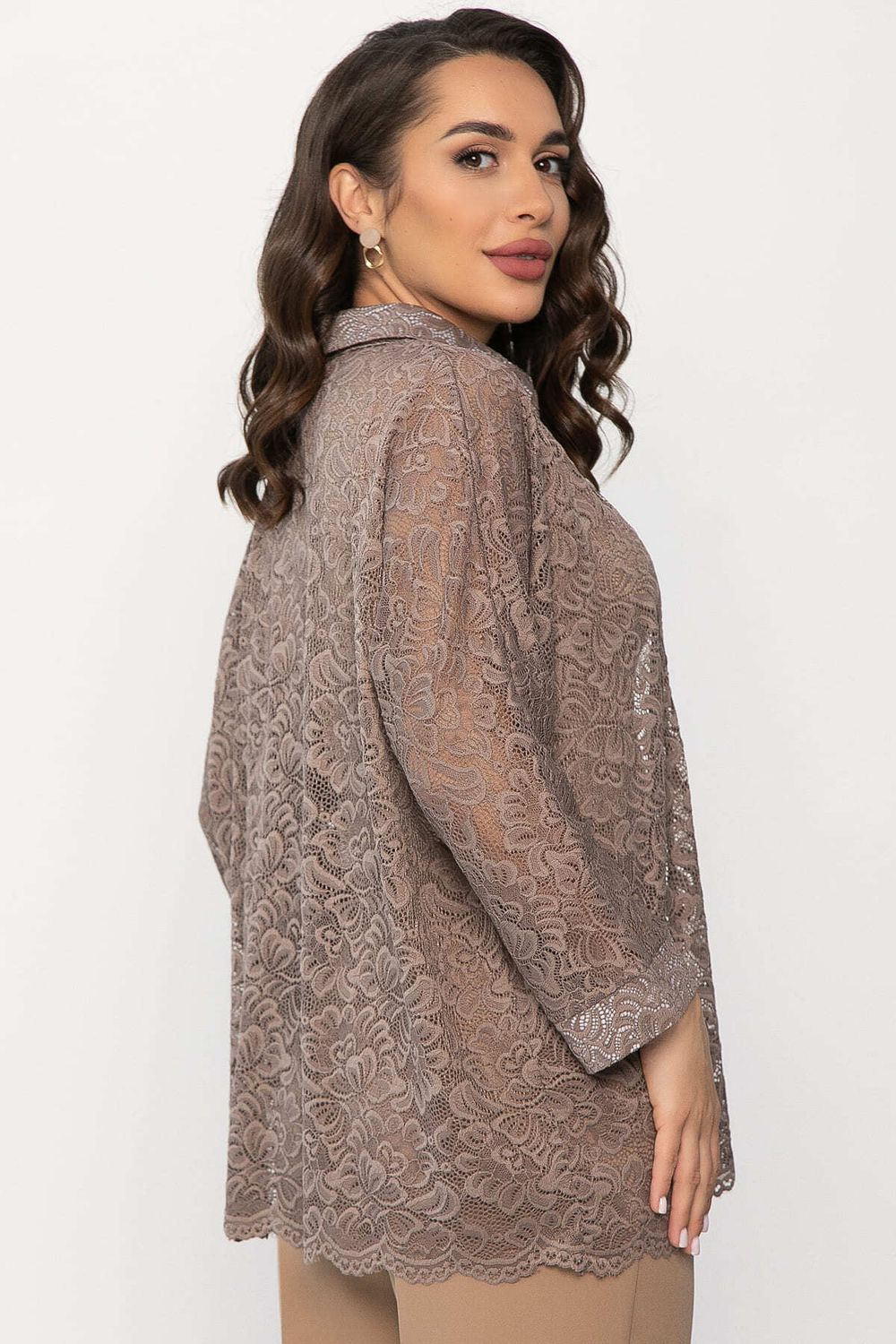 Рубашка кружевная Маринара (шоколад) Б14368-10М LT Collection