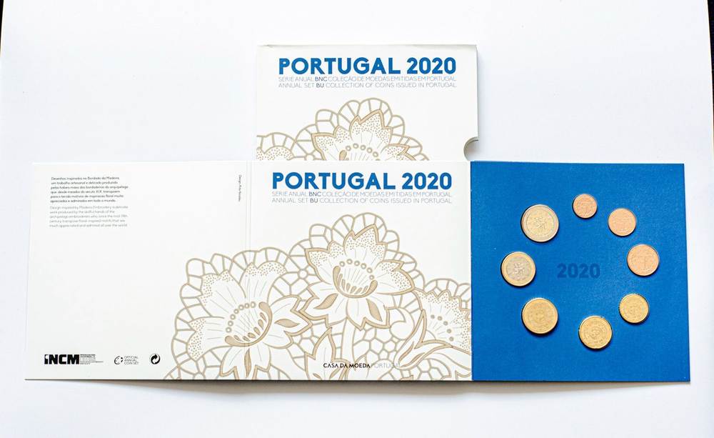 Portugal 2020 Year Set – Brilliant Uncirculated Coins