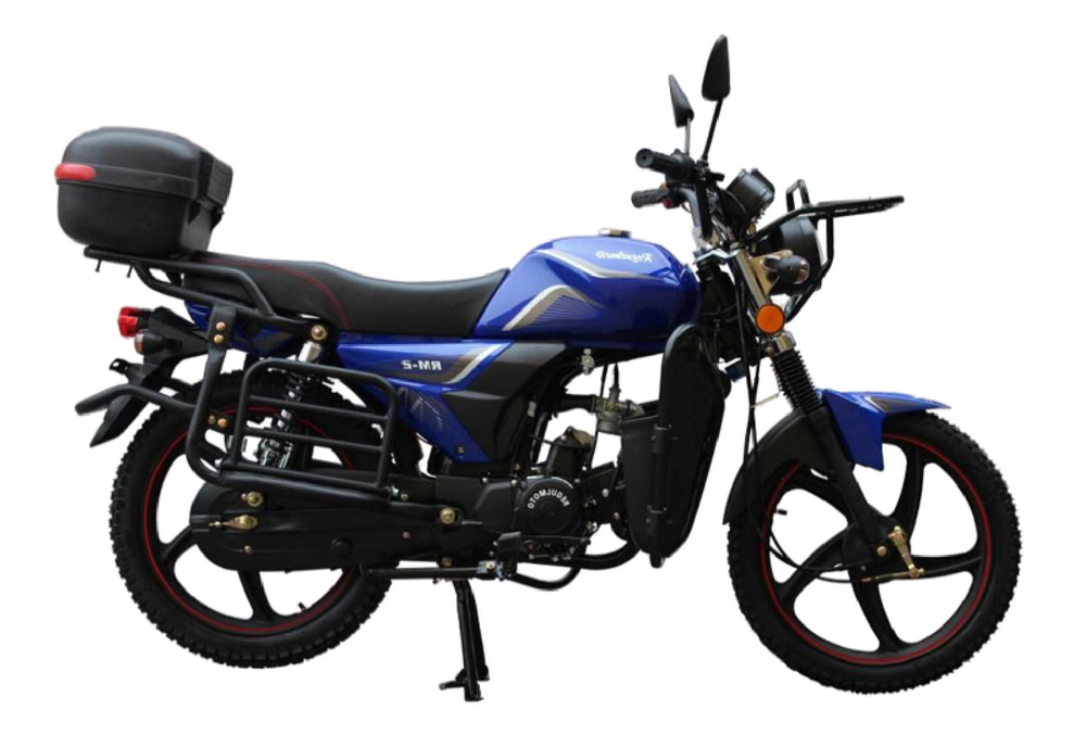 Мопед Regulmoto Alpha (RM-2), Синий (без кофра)