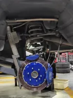 Тормозная система для заводских R18 дисков Dodge RAM 1500 TRX 2020+ РАМ тормоза колодки тормозной диск суппорт